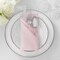 Lann's Linens Set of 144 Cloth Dinner Napkins, 17-inch Polyester Napkins, Washable and Reusable Fabric for Weddings, Hotels, Restaurants